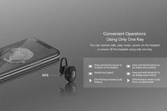 Mini Car Bluetooth Headset NR1020