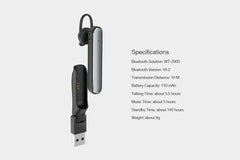 Business Car Bluetooth Headset NR920