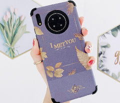 Customizable MATE 30 IMD pattern PC+TPU mobile phone case SF721