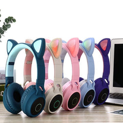 Wireless Bluetooth Cat Ear Foldable Earphones XZ920